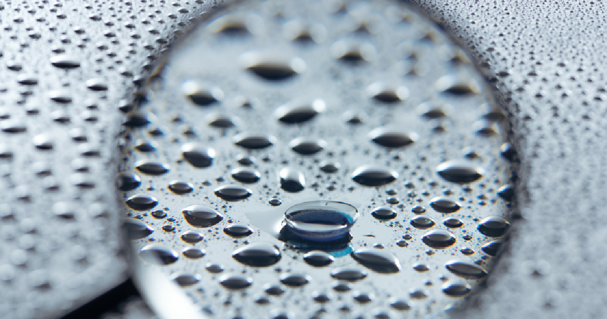 Analysis of hydrophobic coatings