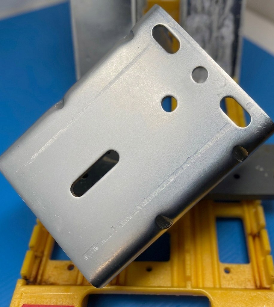 Metal plated component
